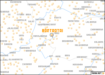 map of Bar Taotai