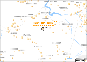 map of Bar Tārtara