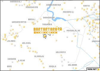 map of Bar Tārtara