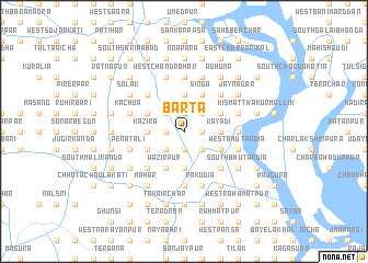 map of Barta