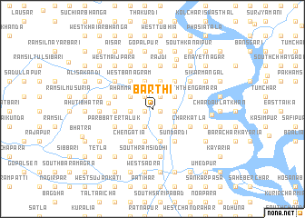 map of Bārthi