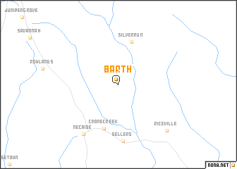 map of Barth