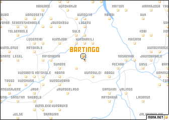 map of Bartingo