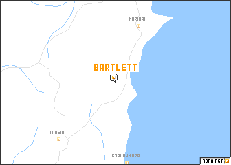 map of Bartlett