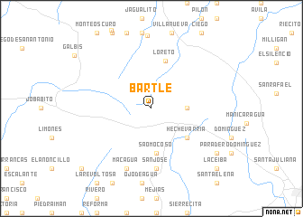 map of Bartle