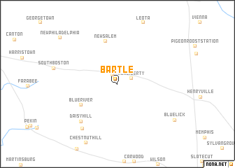 map of Bartle