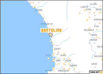 map of Bartoline