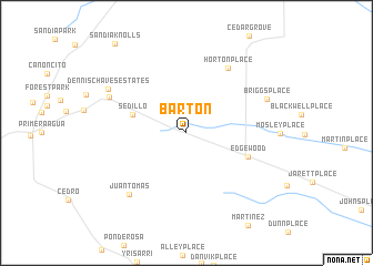 map of Barton