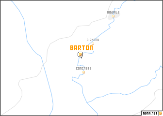 map of Barton