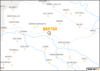 map of Barton