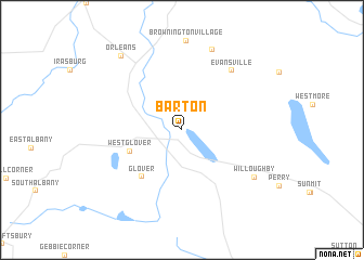 map of Barton