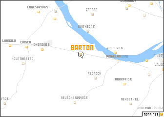 map of Barton