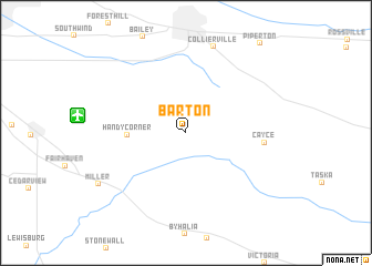 map of Barton