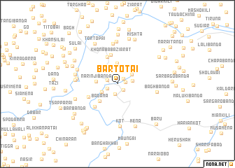 map of Bartotai