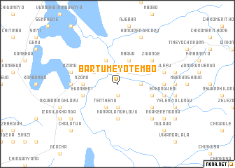 map of Bartumeyo Tembo