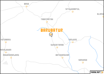 map of Barubatur