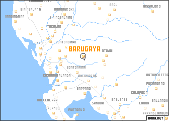 map of Barugaya