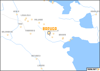 map of Baruga