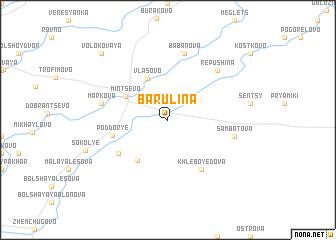 map of Barulina