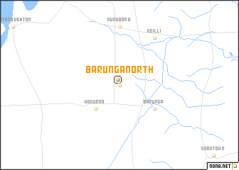 map of Barunga North