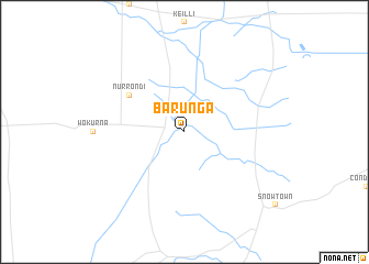 map of Barunga