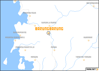 map of Barungbarung