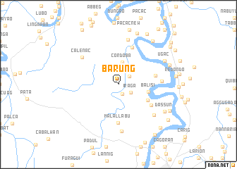 map of Barung