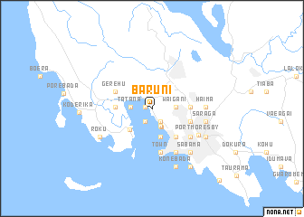 map of Baruni