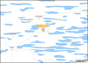 map of Baruny