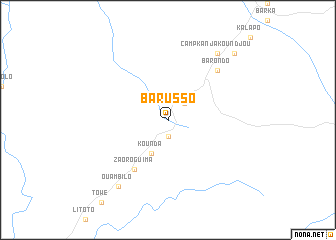 map of Barusso