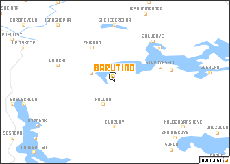 map of Barutino