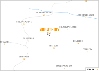 map of Barutkiny