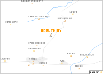 map of Barutkiny
