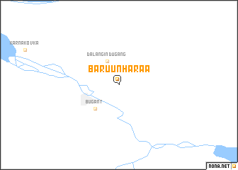 map of Baruunharaa