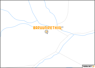map of Baruun Iret Hiid