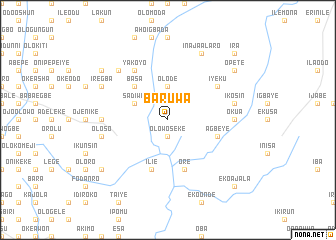 map of Baruwa