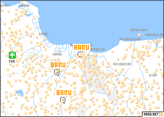 map of Baru