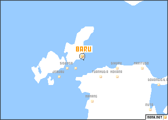 map of Baru