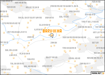 map of Barvikha