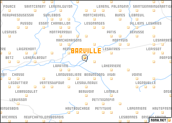 map of Barville