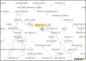 map of Barville