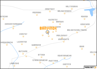 map of Barvinok