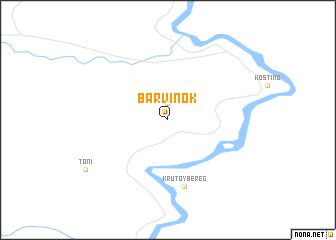 map of Barvinok