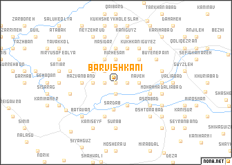 map of Barvīsh Kānī