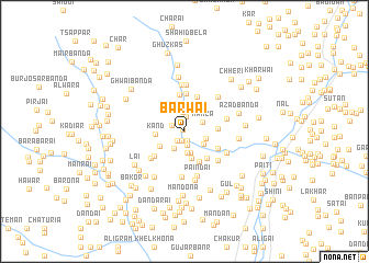 map of Barwai