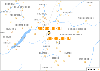 map of Bārwālai Kili