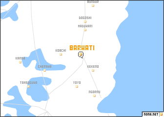 map of Barwati