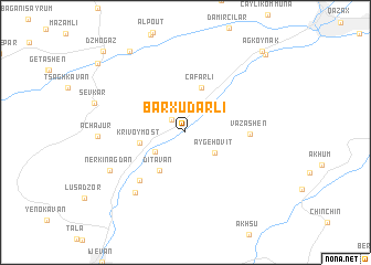 map of Barxudarlḯ