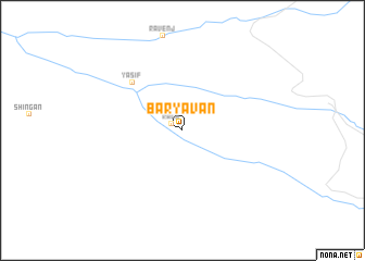 map of Baryāvān