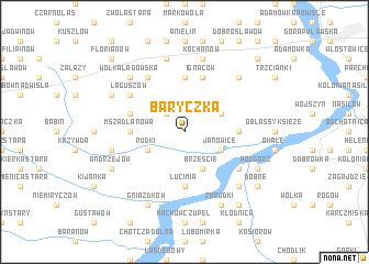 map of Baryczka